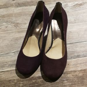 Purple Michael Kors stiletto shoe